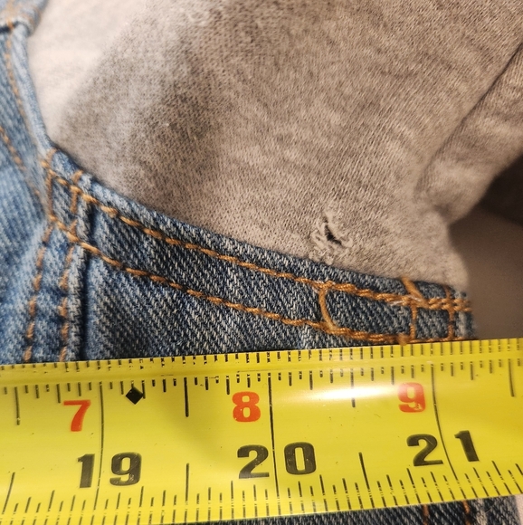 Amnesia Denim Sweatshirt Jacket - Picture 15 of 16